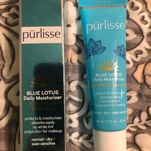 NIB! Purlisse Blue Lotus Daily Moisturizer w/SPF50